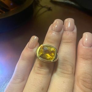 David Yurman Citrine ring